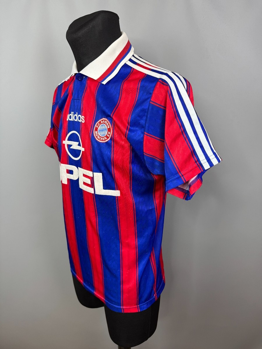 BAYERN MUNICH 1995 1997 ZIEGE HOME SHIRT FOOTBALL SOCCER JERSEY