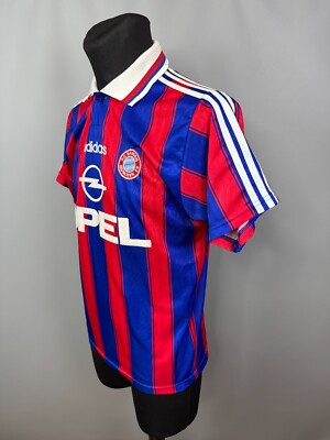 BAYERN MUNICH 1995 1997 ZIEGE HOME SHIRT FOOTBALL SOCCER JERSEY