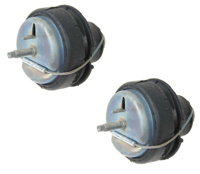 2 OEM Front+Rear Lower Engine Mounts Motor Support Bushings Mountings for Volvo