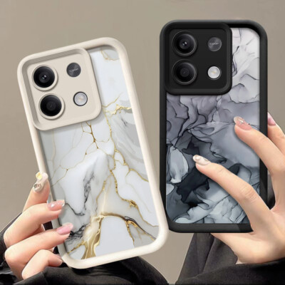 Marble Phone Case For Xiaomi Redmi Note 13 Pro Poco X6 M6 Pro 13T Silicone Cover