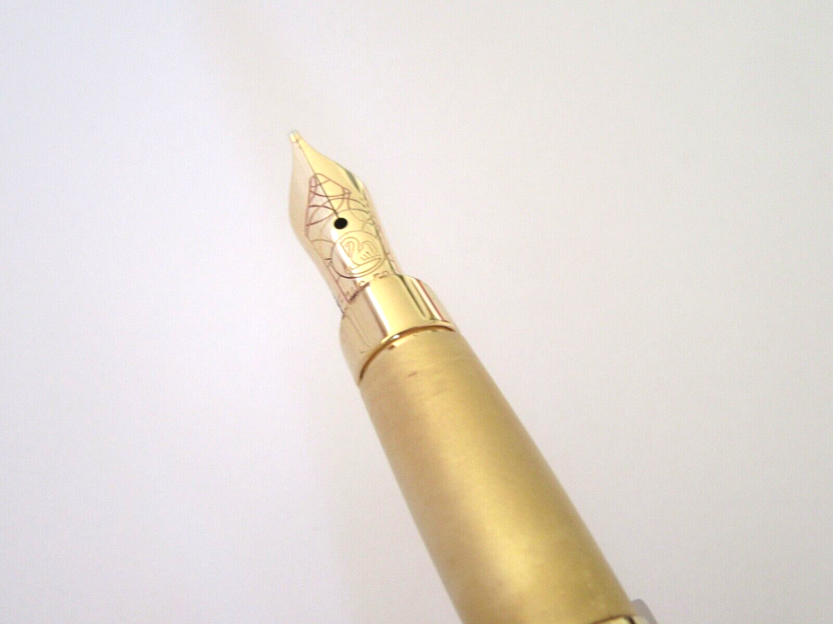Stylo Plume Pelikan Série P580 Green Prestige - Plume En Or 14K Taille M, Couleur Vert, Occasion Très Bon état