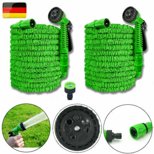 5-45m Flexibler Gartenschlauch flexibel Wasserschlauch dehnbarer Flexischlauch 7 - Bild 1 von 11