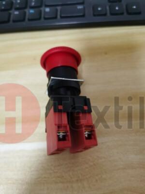 1X   A22E-M-02 A22EM02  Pushbutton Switch Red BUTTON