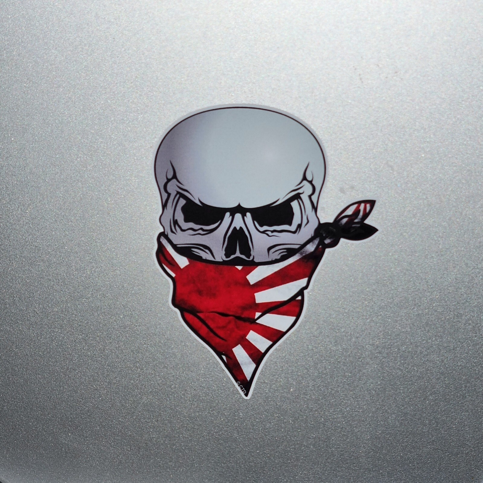 Japanese Rising Sun Flag Face Bandana Skull Vinyl Sticker Decal For Car ...