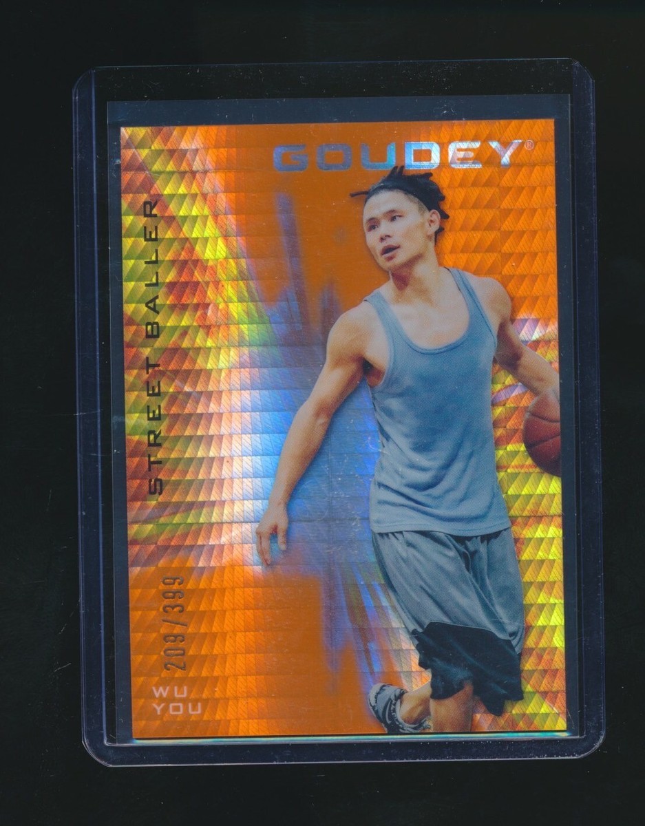 WU YOU 2021 UPPER DECK GOODWIN CHAMPIONS GOUDEY ORANGE PARALLEL 