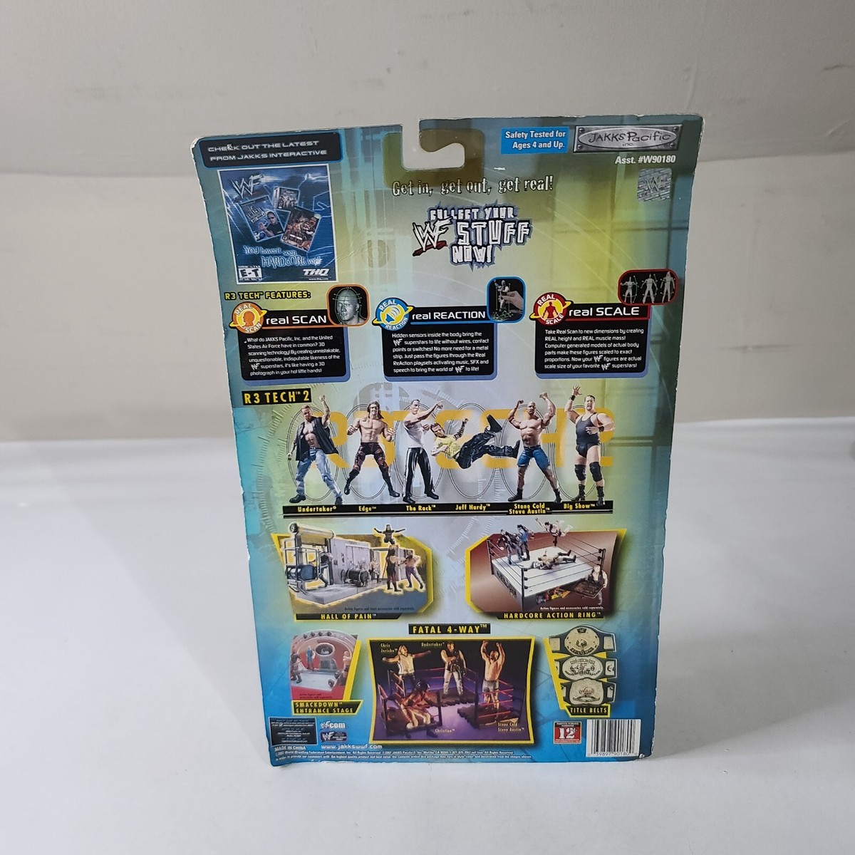 WWE WWF R3 Tech Series Edge Wrestling Figure Jakks 2002 New | eBay