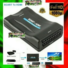 Adattatore Convertitore da SCART a HDMI 720P/1080P per TV DVD Console HD Digital