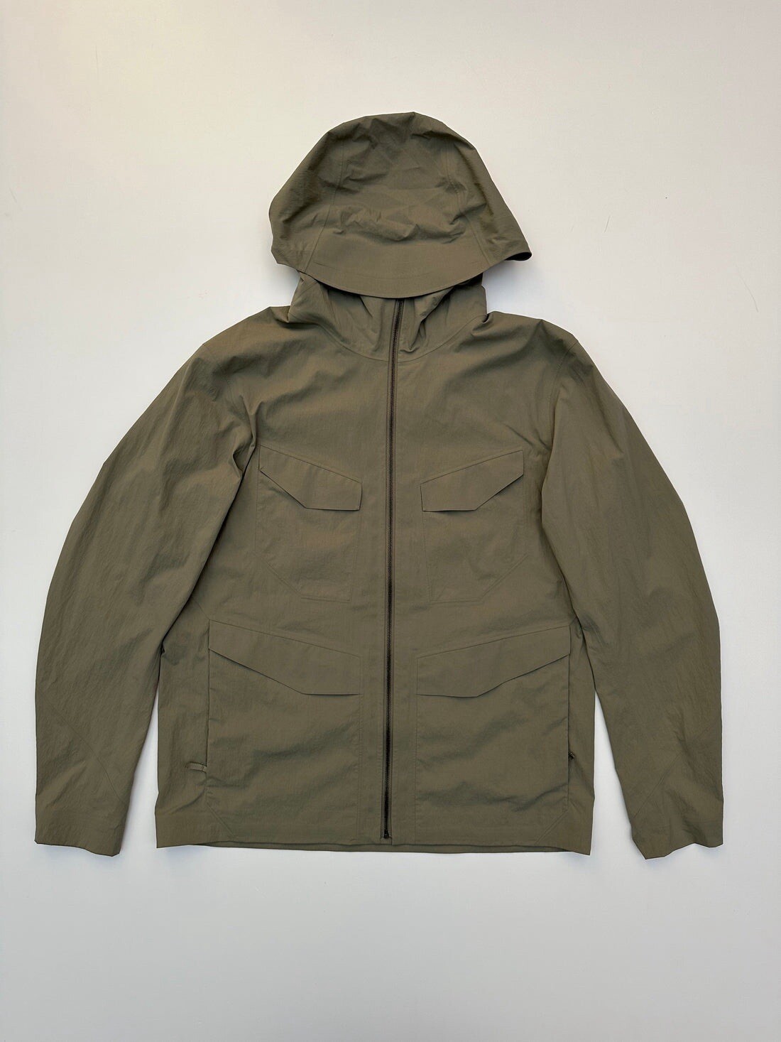 ARC'TERYX Arc’teryx Veilance Spere LT Felpa con Cappuccio Verde Polvere di Luna Uomo M Medium