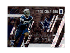 TACO CHARLTON 2017 Panini Unparalleled ROOKIE CARD #241 Dallas Cowboys