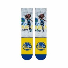STANCE Men's Crew Socks DURANT BIG HEAD - Blue - Large 9-12 - NWT - LAST ONE