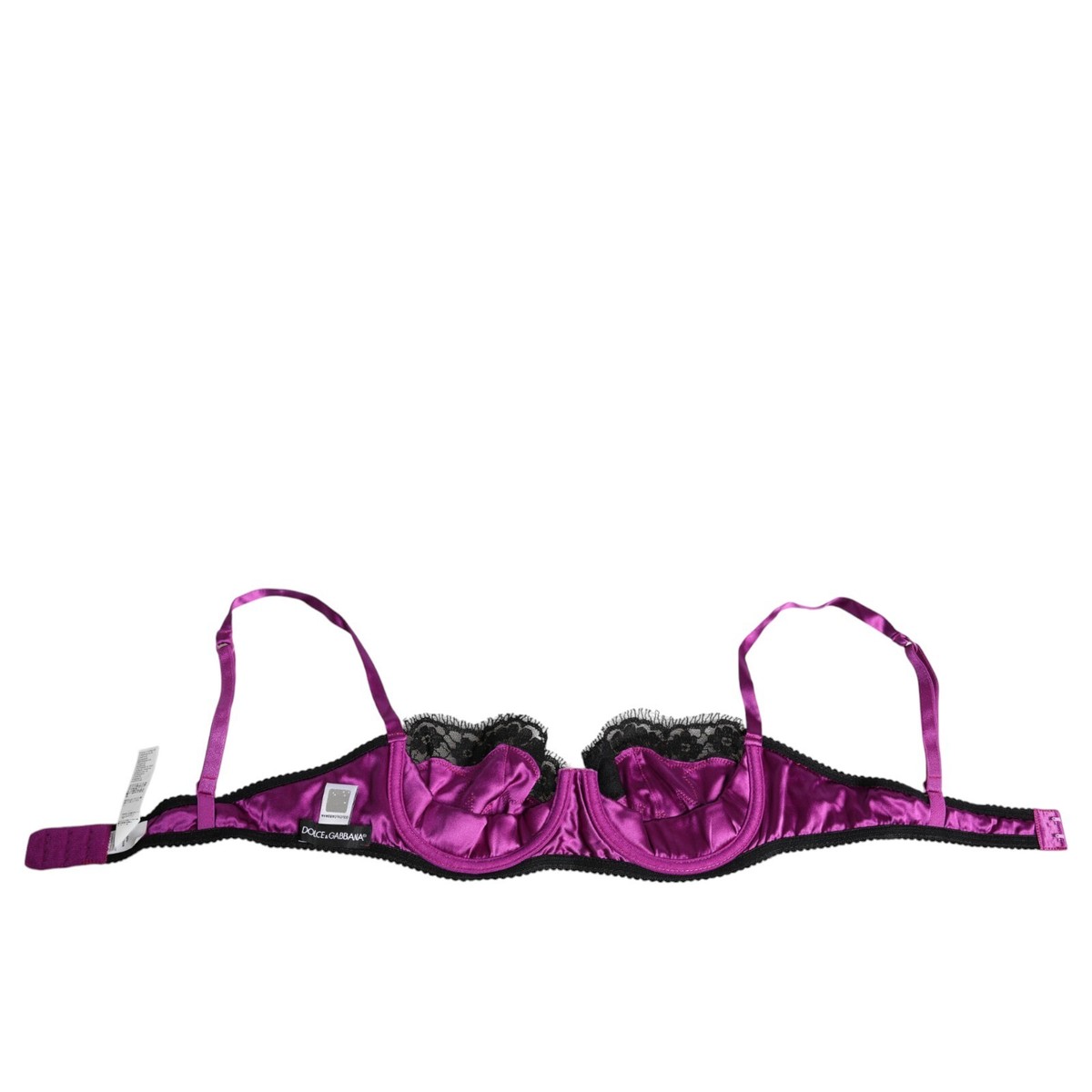 インナー・ルームウェアその他 Dolce & Gabbana Lace silk tulle bra Dolce&Gabbana Lace-Trim Silk Satin & Tulle Triangle Bra
