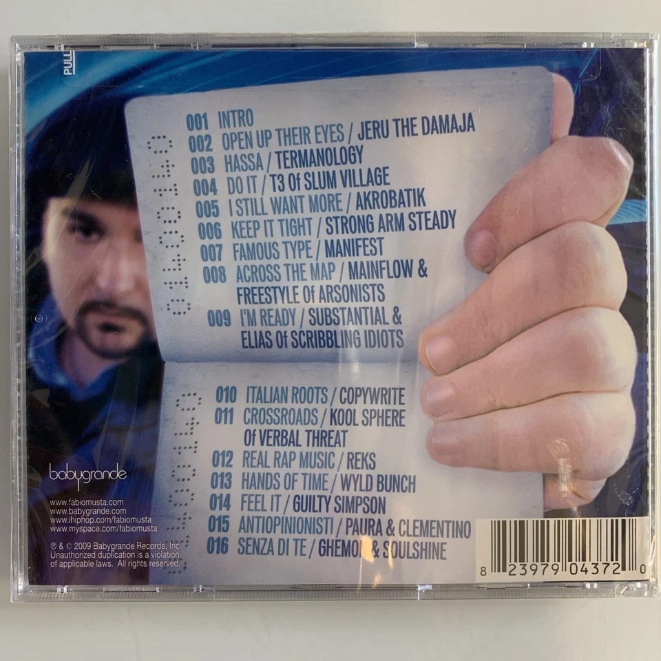 Passport [PA] by Fabio Musta (CD, May-2009, Babygrande Records) New Sealed Foto 2 de 2