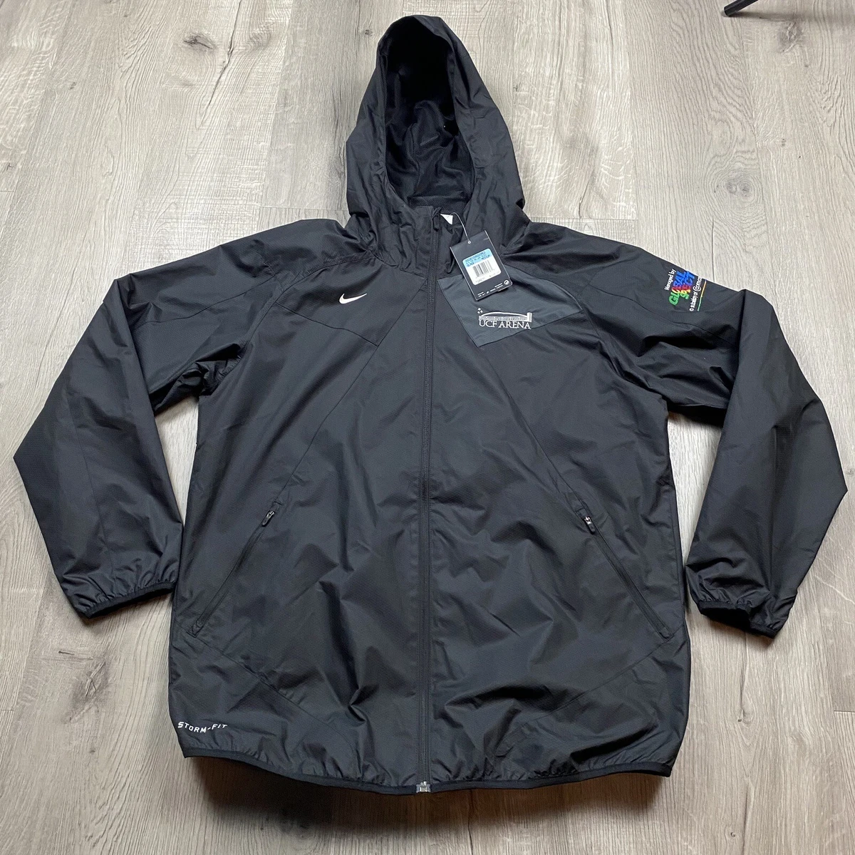 Nike men's rain online jacket with hood
