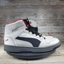 PUMA Rebound Mens Size 10 LayUp SL White Blac...