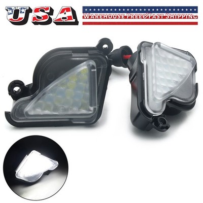 Side Mirror Puddle LED Lamp For Skoda Octavia A5 A7 Superb MK2