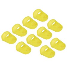 Finger tip protection non-slip fingertips 20 pieces 28mm yellow