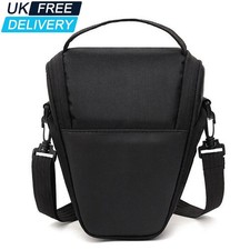 Digital Camera Shoulder Bag Crossbody Waterproof Carry Case for DSLR SLR Cam UK