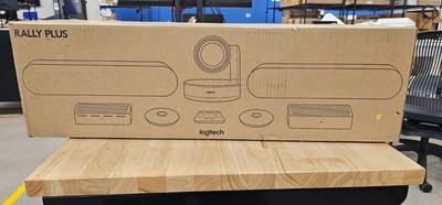 Logitech Rally Plus Video Conferencing System 960-001225 Sealed Box