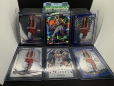 2025 Panini Prizm WNBA KIKI IRIAFEN 2 Base, 2 Blue Velocity, Ice, Fearless
