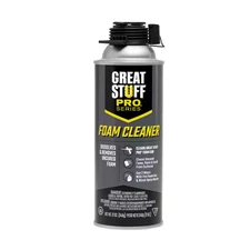 Great Stuff 12oz Spray Foam Sealant Cleaner Removes Uncured Insulation Residue