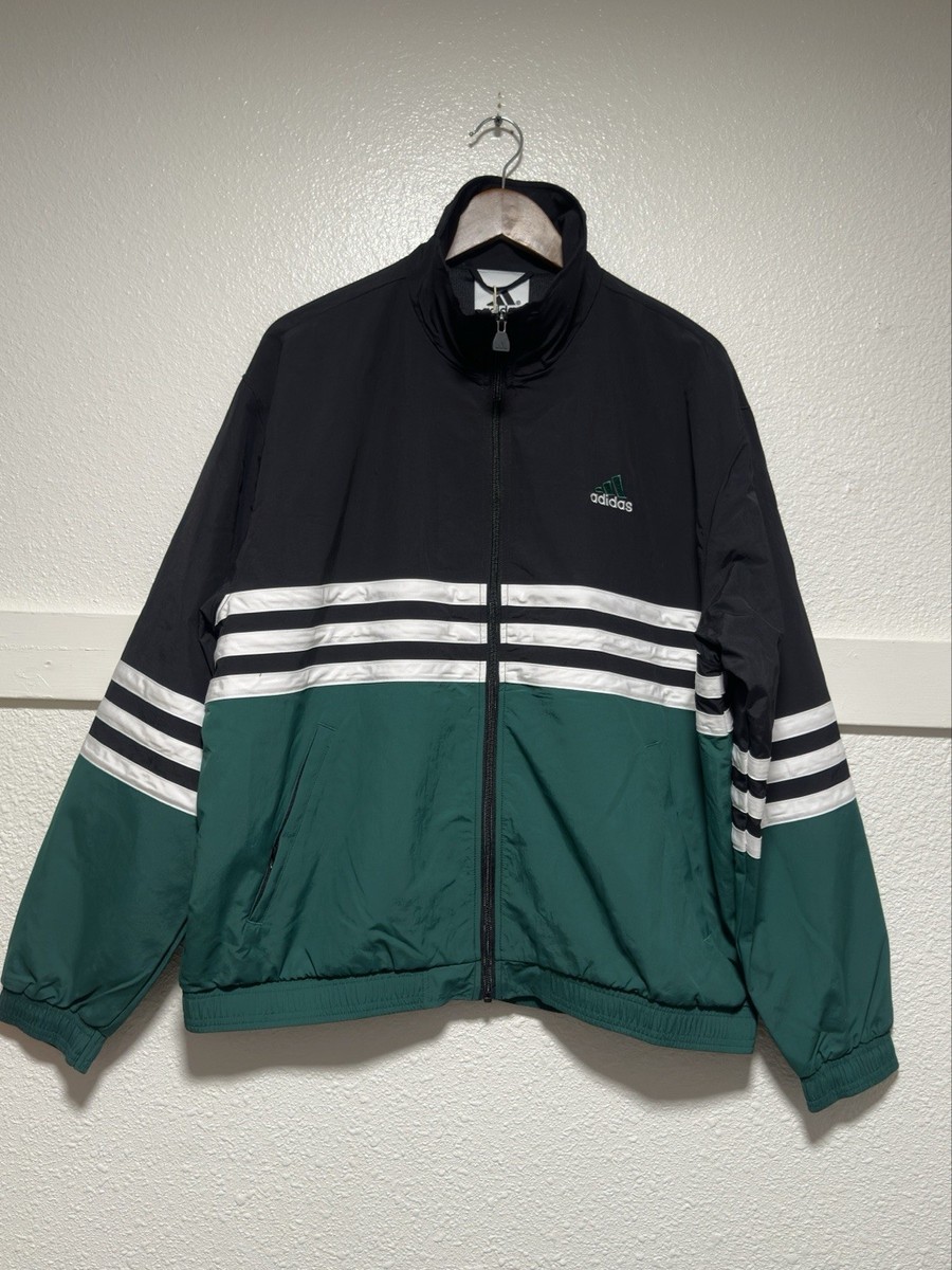 Adidas Men's Archive Colorblock Full Zip Track Jacket JY2776 Men's