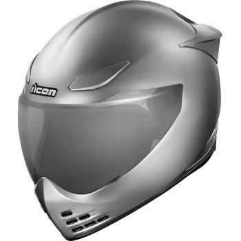 Icon Domain Helmet Full Face - Cornelius Silver - Adult Size Large