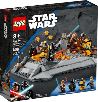 LEGO  Star Wars 75334 Obi-Wan Kenobi  vs. Darth Vader  neu OVP Minifiguren Film