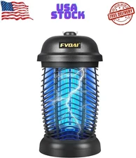 FVOAI Bug Zapper Outdoor Electronic Mosquito Zapper Fly Zapper for Outdoor and