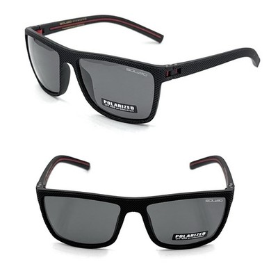 SQUARO Polarized Sunglasses Light Weight Premium Quality Frame Rectangular