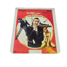 James Bond 007 Goldfinger RCA SelectaVision CED VideoDisc 1981 Sean Connery