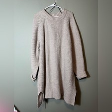 H&M Women's Sweater Dress Oatmeal Color XXL