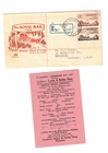 Australia 1955 Cobb & Co on ROYAL FDC,cds KINGSTON  ACT  + INSERT
