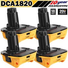 NEW PACK DCA1820 20V MAX To 18V Adapter Converter For Dewalt 20V Li-ion Battery