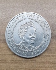 2002 THE LATE QUEEN MOTHER MEMORIAL GENUINE &pound;5 COIN (HS-355)