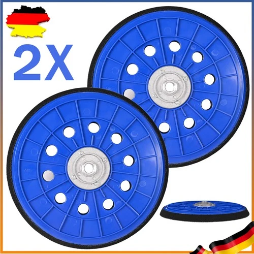 2x Schleifteller Kletteller für Matrix Trockenbauschleifer DWS 600 780 750 1200