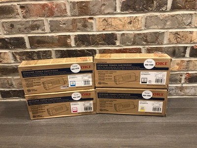 OKI Genuine Toner Cartridges C710/C711 Black, Yellow, Blue & Magenta