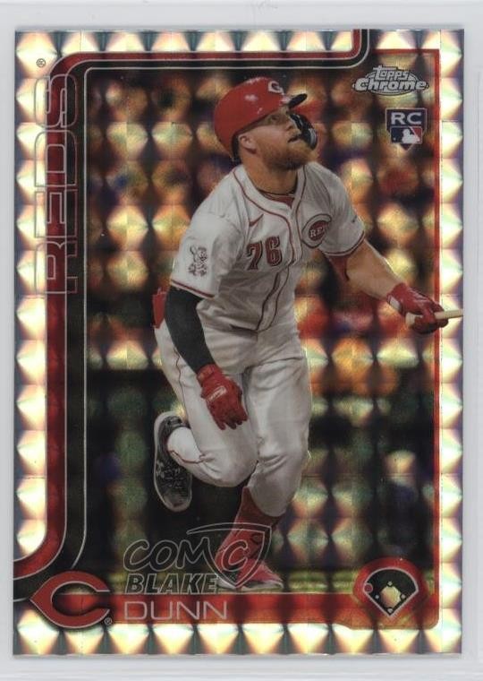 2025 Topps Chrome Geometric Refractor Blake Dunn #161 11s9