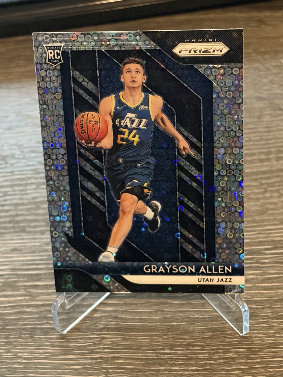 2018-19 Panini Prizm Grayson Allen Prizms Fast Break Rookie #123