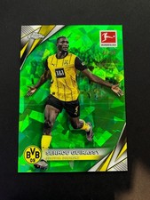 2024-25 Topps Chrome Bundesliga Sapphire Edition Serhou Guirassy Green #/99