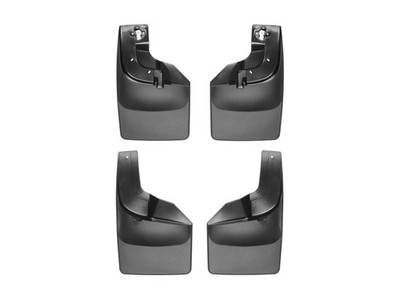 WeatherTech No-Drill MudFlaps - 110066-120066 - Black