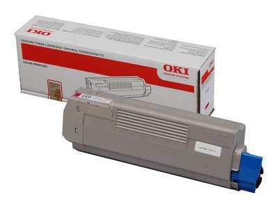 Original OKI Toner C610 Magenta (44315306) bis zu 6000 Seiten
