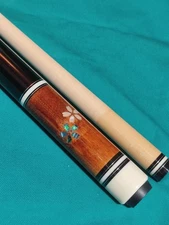 Sakura Cherry blossoms Inlay Play Cue Radial Joint Billiards Pool stick