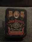 🔥Vintage Jack Daniels Old No. 7 Whiskey Tin & Cards Made in England