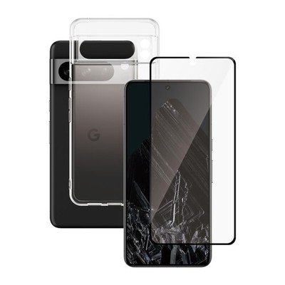 SAFE. by PanzerGlass  2-in-1 Set Google Pixel 8 Pro Ultra-Wide Fit