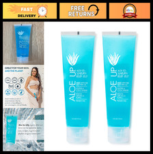 Aloe Vera Gel 96.6 Pure - Cooling After Sun Relief, Alcohol  Fragrance Free, 4