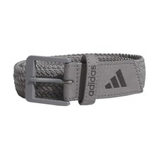 adidas Braided Stretch Belt Mens Grey  SB1158-JZ2904