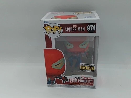 Spider-Man 2 Peter Parker Velocity Suit Funko Pop! Vinyl Figure #974 - EE Excl.