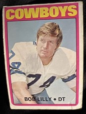 1972 Topps - Bob Lilly #145 VG