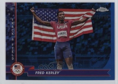 2024 Chrome US Olympic & Paralympic Team and Hopefuls /150 Fred Kerley #171 15wb