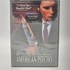 American Psycho (DVD, 2003) Factory Sealed Christian Bale